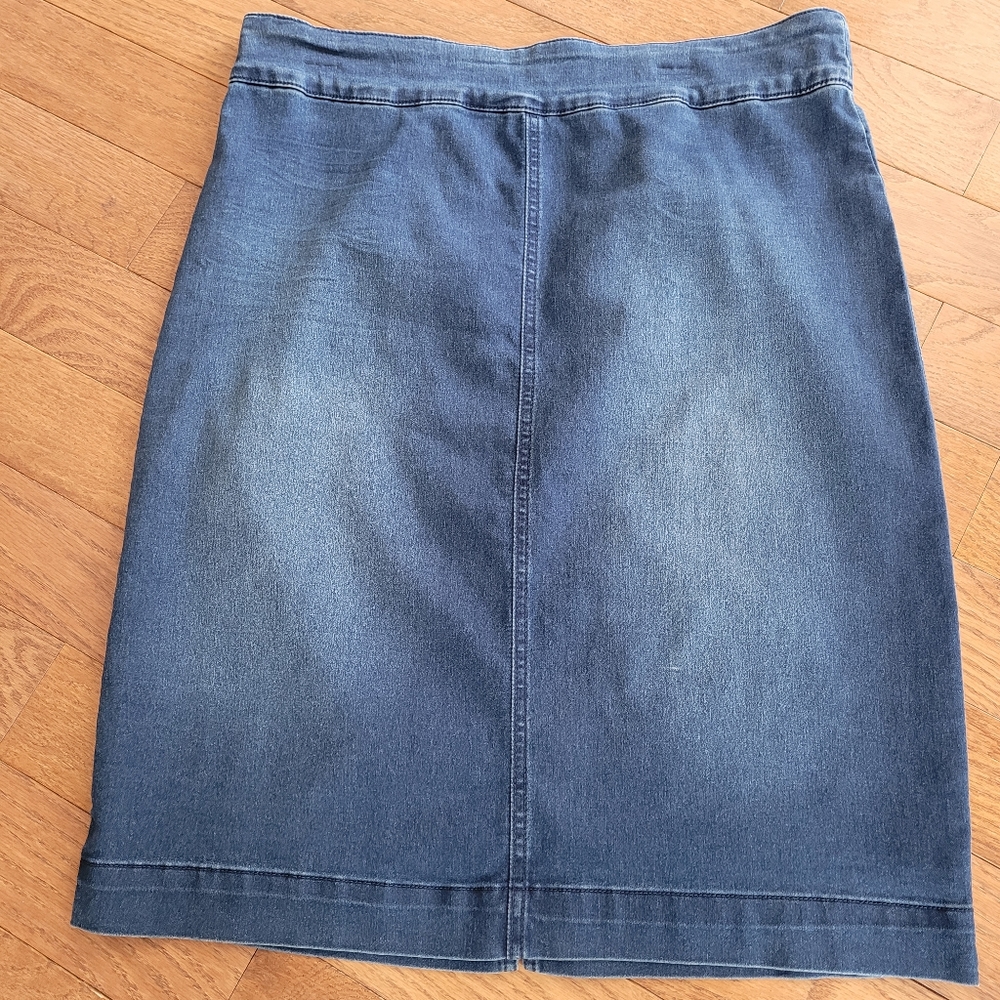 (16)D/C Jean Skirt